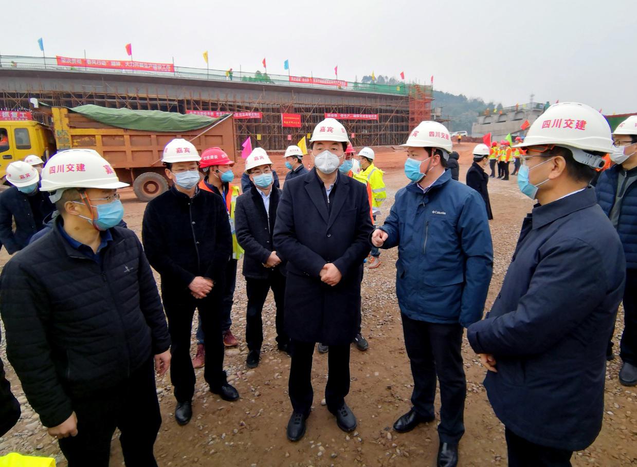 省國資委黨委書記、主任徐進一行調(diào)研成樂擴容建設(shè)項目
