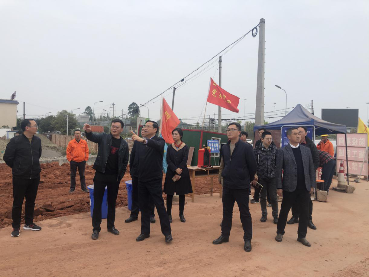 樂山市副市長羅新禮赴成樂擴(kuò)容E2-SG2項(xiàng)目調(diào)研指導(dǎo)工作