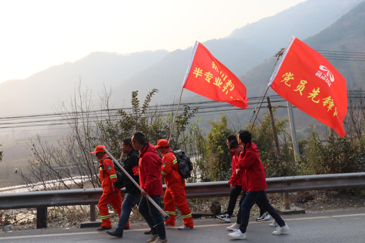 森林防火群策群防，共建平安！德會(huì)TJ1-1項(xiàng)目黨支部開(kāi)展森林防火系列活動(dòng)